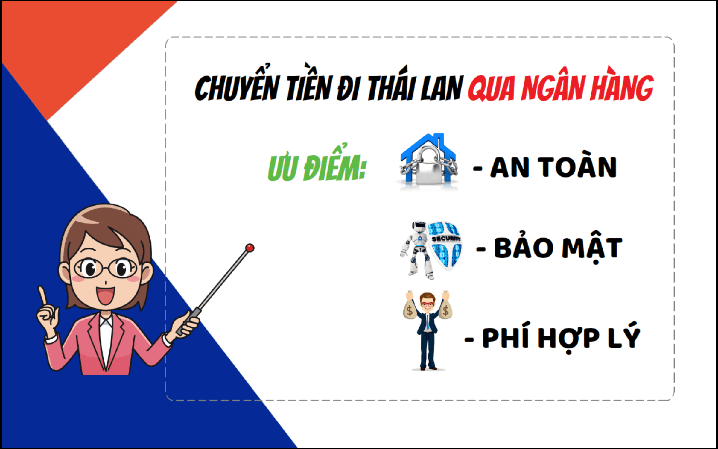 cách chuyển tiền đi thái 