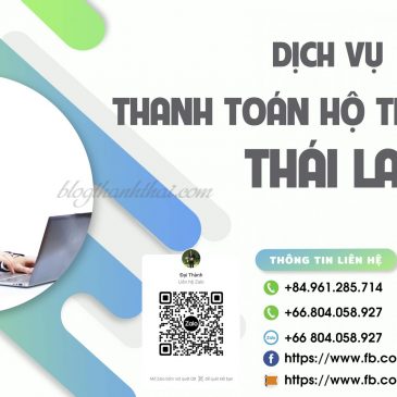 Làm thế nào để thanh toán tiền hàng bên Thái Lan?