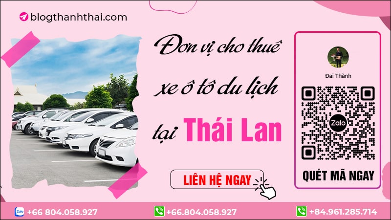 xe ô tô du lịch tại thái lan 