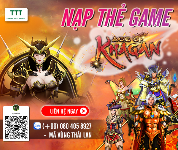 ạp thẻ game Age of Khagan nhanh chóng tại blogthanhthai